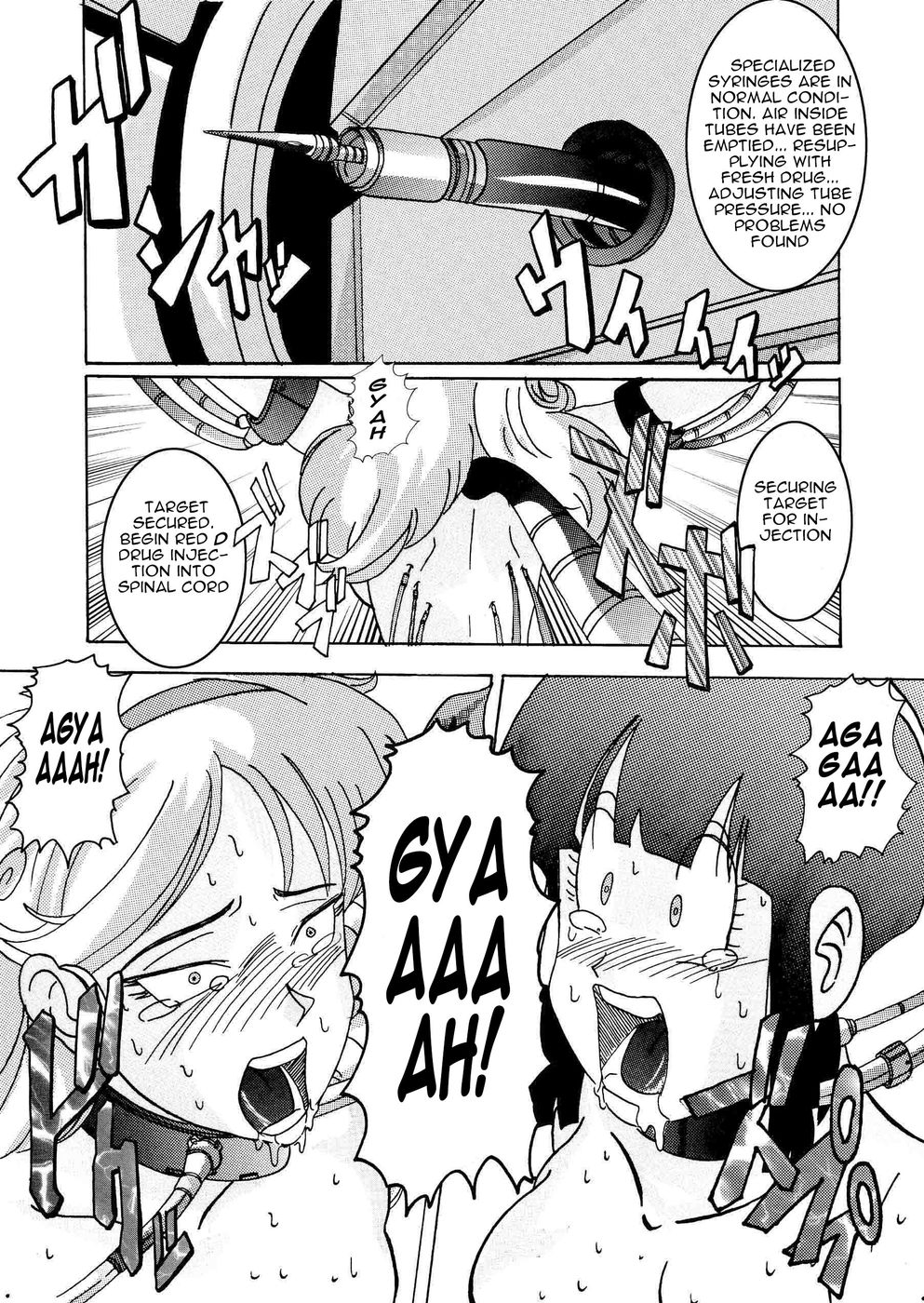 Hentai Manga Comic-Tanjou!! Aku no Onna San Senshi Erasa Chichi Lunch Sennou Kaizou Keikaku-Read-32